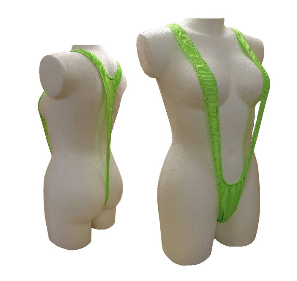 Lau Fashion Borat Tanga Badehose Mankini Badeanzug Kostüm C-String Einheitsgröße S/M Große Rabatte