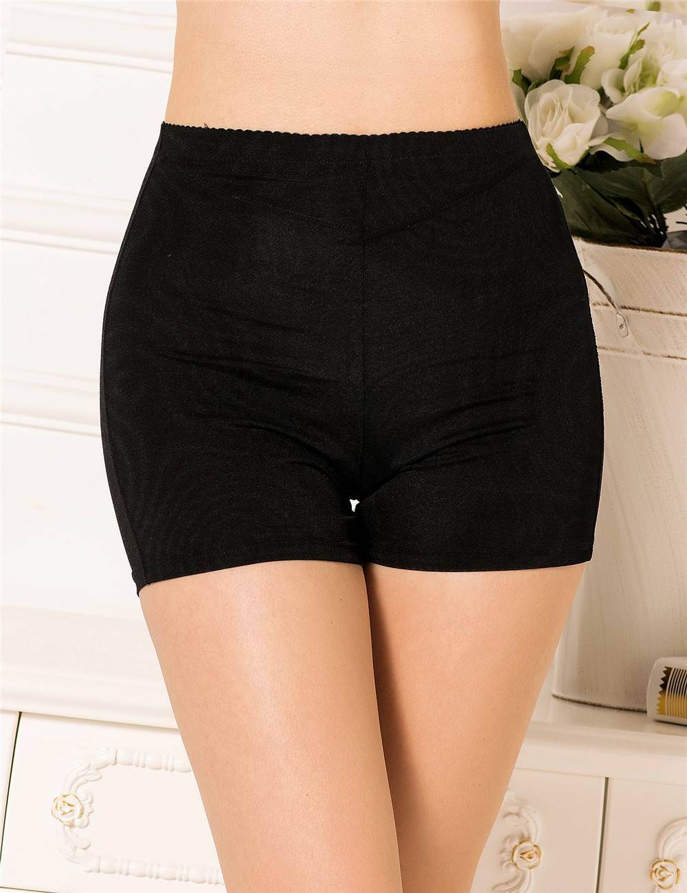 Lau Fashion Push Up Slip Bodyshort Popo Former Unterwäsche Unterhose Dessous Hintern M/XL Räumungsverkauf