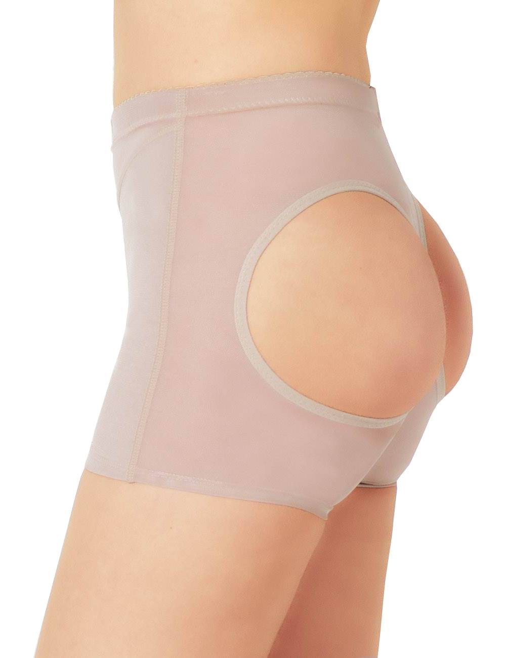 Lau Fashion Push Up Slip Bodyshort Popo Former Unterwäsche Unterhose Dessous Hintern M/XL Räumungsverkauf