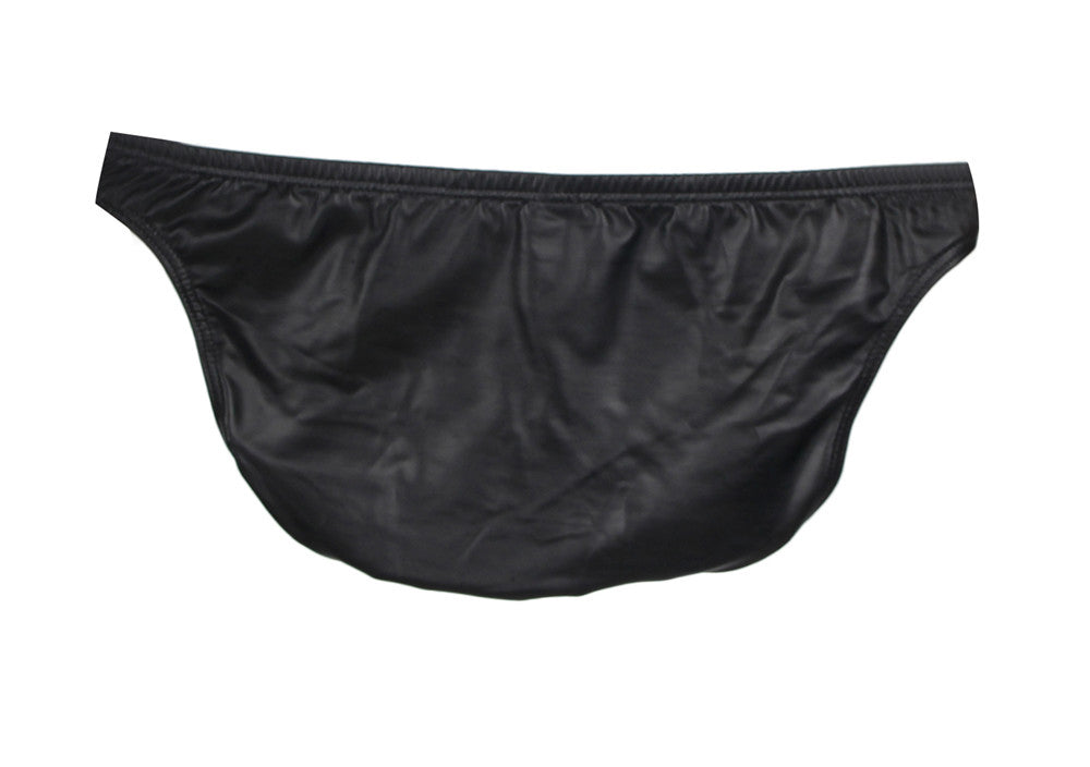 Lau Fashion Lack Leder Slip Herren Wetlook Boxershorts Männer Unterwäsche M/L/XL Tägliche Deals