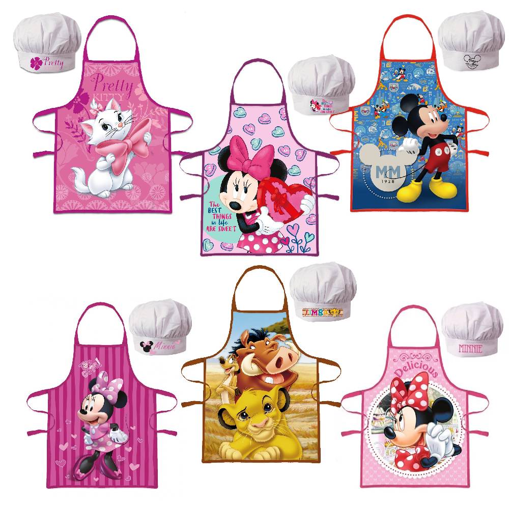 Lau Fashion Disney Kochschürze Kinder Mädchen Jungen Kindergarten Schule Kochset Speichern exportieren