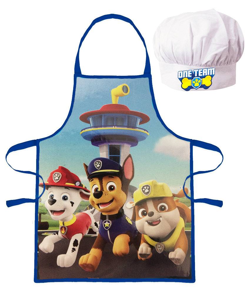 Lau Fashion Paw Patrol Kinder Kochschürze Mädchen Jungen Kindergarten Schule Kochset Im Verkauf