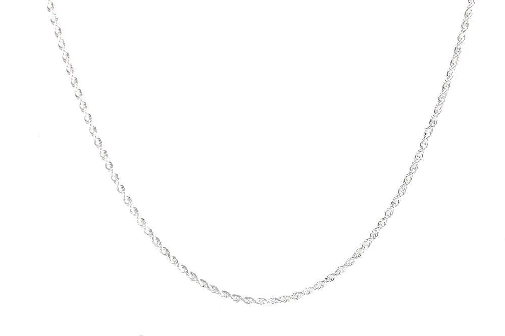 Lau Fashion Luxus Kordelkette Figaro Halskette Unisex Königskette 50cm Versilbert Ø 2mm Online Shopping