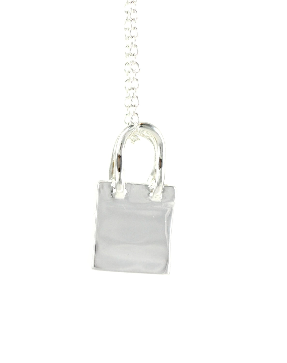 Lau Fashion Silber Damen Hand Tasche Halskette mit Anhänger Geschenk Set Ø 27mm Cyber Monday