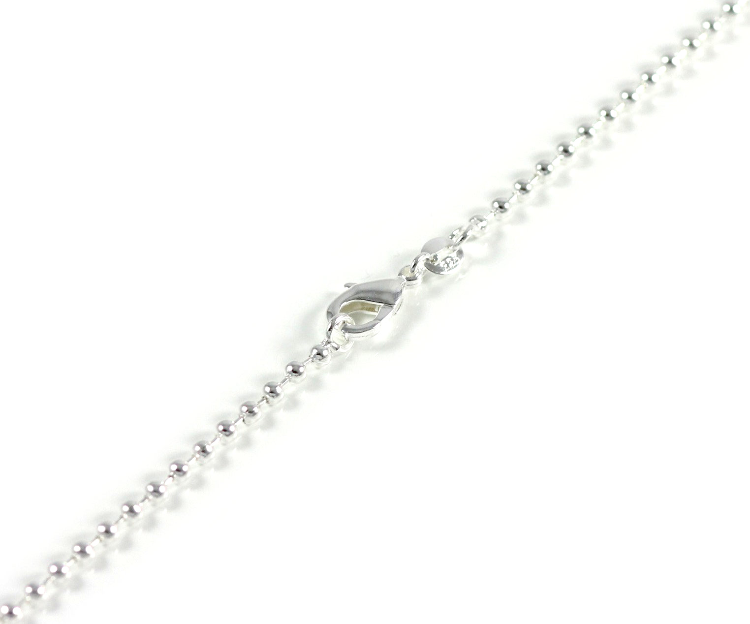 Lau Fashion Silber Rosenkranz Kette Herren Hals Jesus Kreuz Hip Hop Anhänger Ø 55mm Weihnachtsangebot