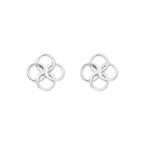 Leaf Jewelry Ohrstecker Clover Charm, 925 Sterlingsilber Angebote