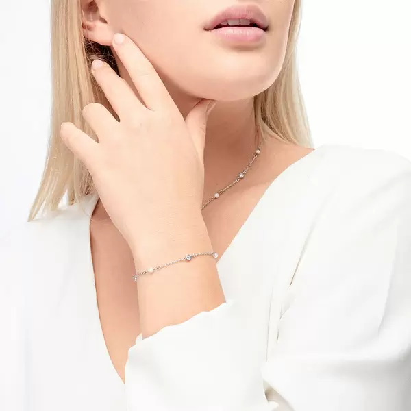Leaf Jewelry Armkette Pure mit Süßwasserzuchtperlen, 925 Sterlingsilber JETZT KAUFEN