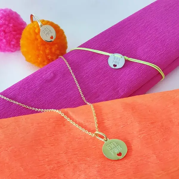 Leaf Jewelry Charity Armband GRL PWR, Koralle Bis zu 65% Rabatt