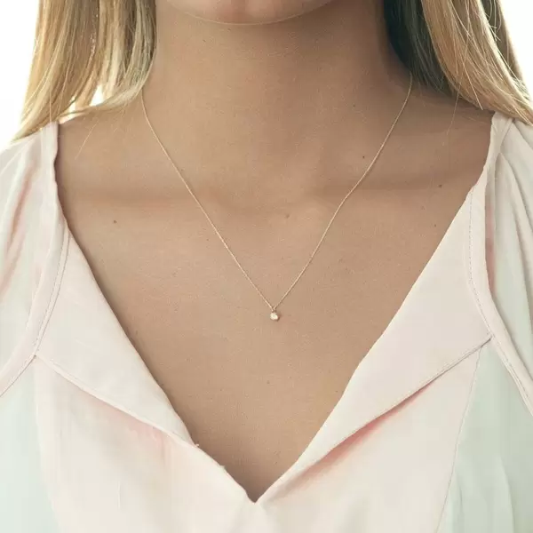 Leaf Jewelry Halskette Cabochon, Mondstein, 14 K Gelbgold Bis zu 65% Rabatt