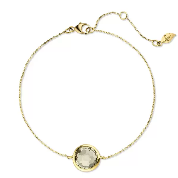 Leaf Jewelry Armkette Green Amethyst, 14 K Gelbgold Nur für heute