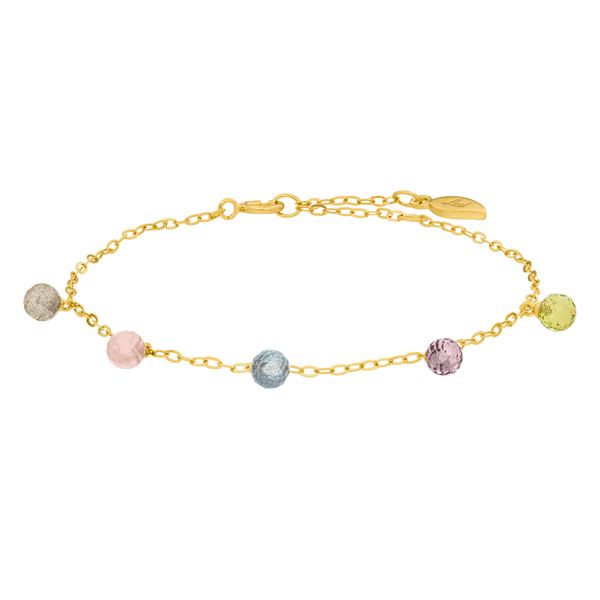 Leaf Jewelry Armkette Sweet Gems, 14K Gelbgold Bis zu 55% Rabatt