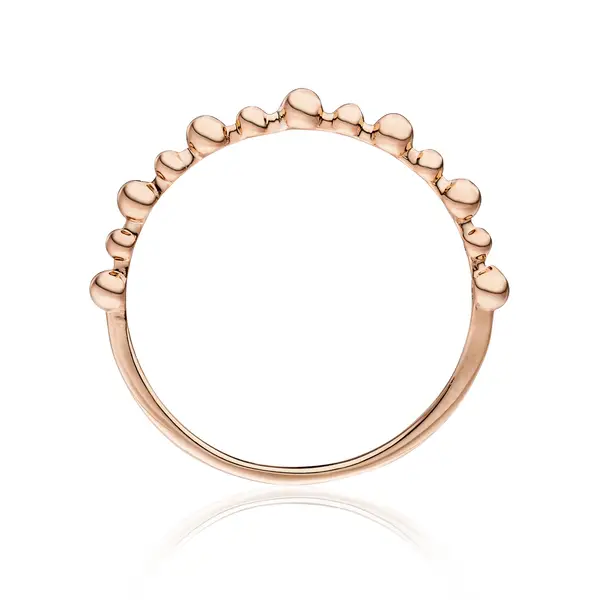 Leaf Jewelry Ring Kugel, 18 K Roségold Clearance-Verkauf