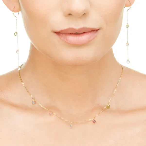Leaf Jewelry Ohrhänger Sweet Gems, 14K Gelbgold Exklusivangebot