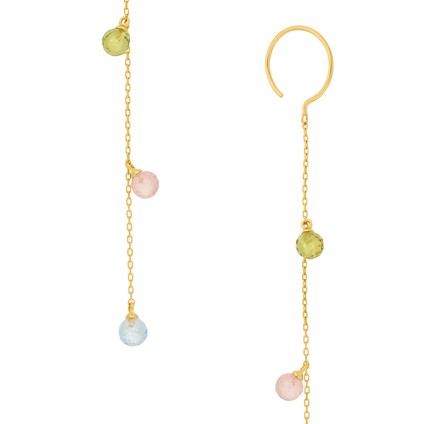 Leaf Jewelry Ohrhänger Sweet Gems, 14K Gelbgold Exklusivangebot