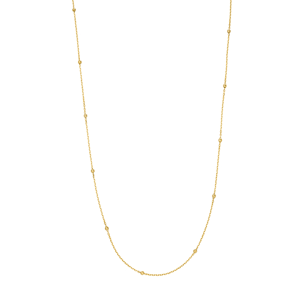 Leaf Jewelry Halskette Beads, 14K Gelbgold Sonderangebote