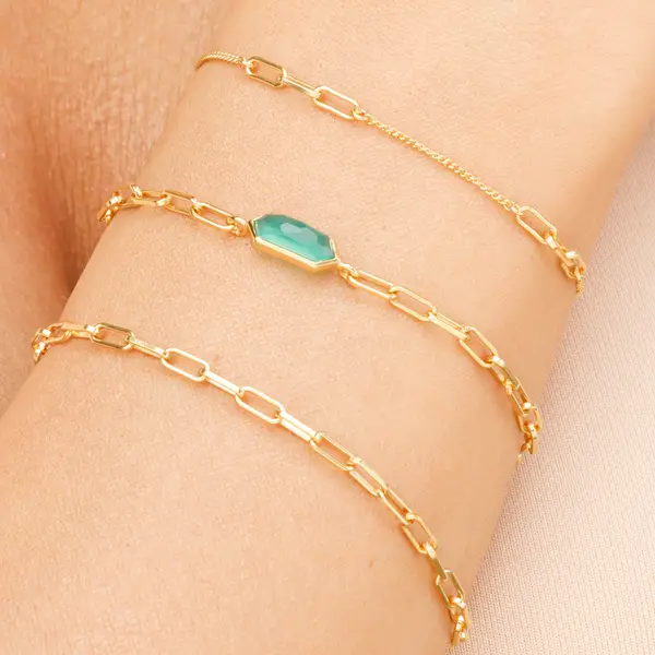Leaf Jewelry Silber Armkette, CUBE I Discount Store für neue Produkte