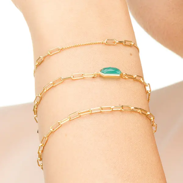 Leaf Jewelry Silber Armkette, CUBE I Discount Store für neue Produkte