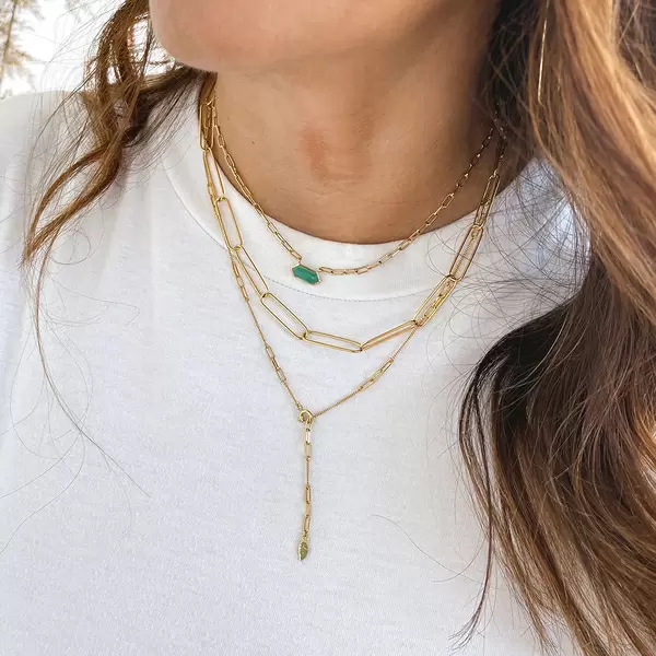 Leaf Jewelry Silber Halskette, CUBE II, Rosegold 50% Rabatt mit kostenlosem Versand