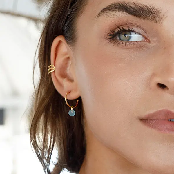 Leaf Jewelry Silber Earring Mix "Ocean Dream", Rosegold im Angebot