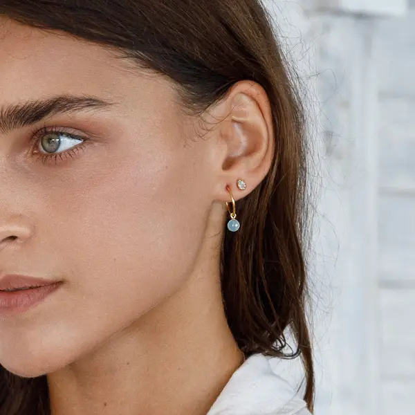Leaf Jewelry Silber Earring Mix "Ocean Dream", Rosegold im Angebot