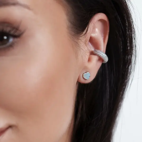 Leaf Jewelry Ohrstecker Valentine, Rosegold Lagerräumung