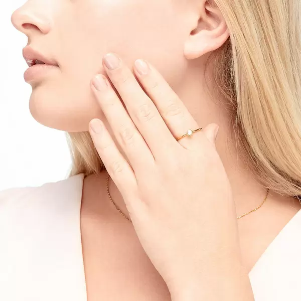 Leaf Jewelry Stacking Ring, Aqua Calzedon, 3mm, 925 Sterlingsilber Riesige Ersparnisse