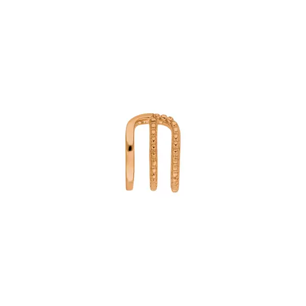 Leaf Jewelry Silber Earcuff, TRIPLE, Rosegold Neueste Stile