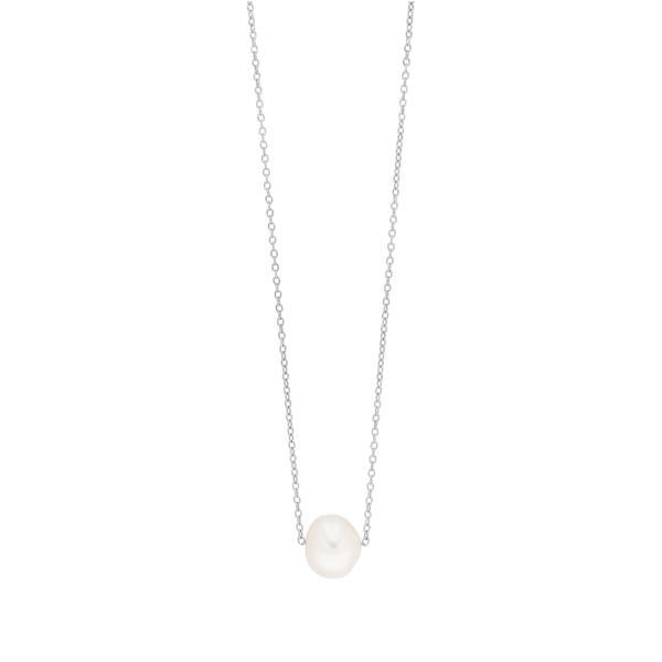 Leaf Jewelry Halskette Perlen Tropfen, 925er Silber Begrenzt auf 3 Tage