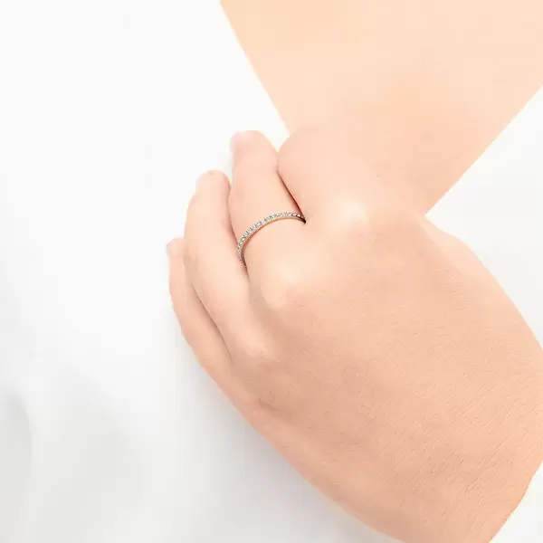 Leaf Jewelry Memoryring, 925 Sterlingsilber, Größe 50 Tiefpreis