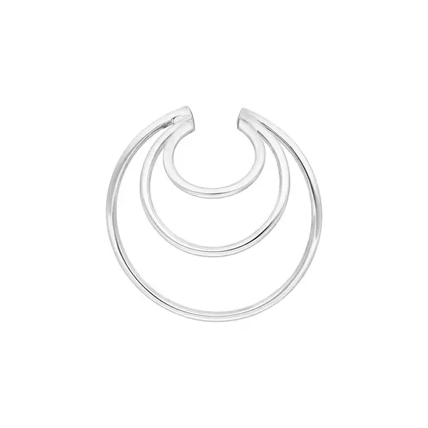 Leaf Jewelry Earcuff Triple Ring, 925 Sterlingsilber Bis zu 55% Rabatt