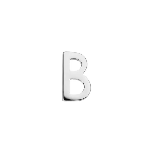 Leaf Jewelry Buchstabenstecker, 925 Sterlingsilber, 1 Stück, B Hotsell