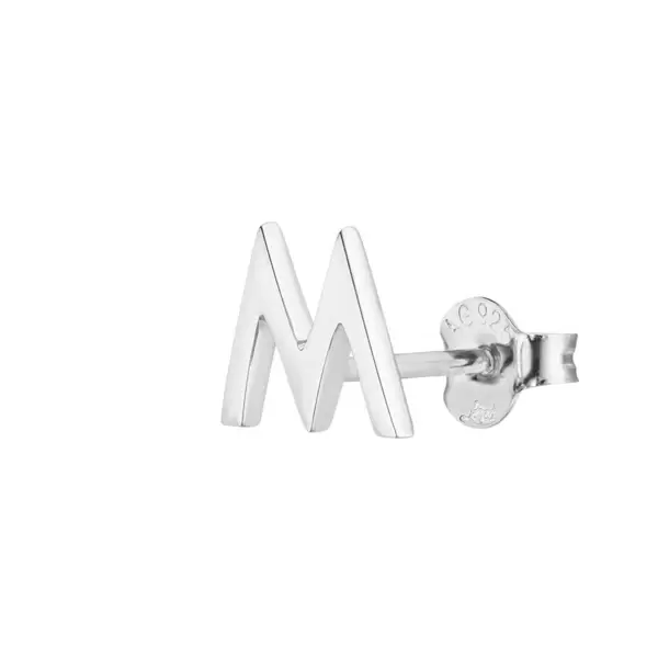 Leaf Jewelry Buchstabenstecker, 925 Sterlingsilber, 1 Stück, B Hotsell