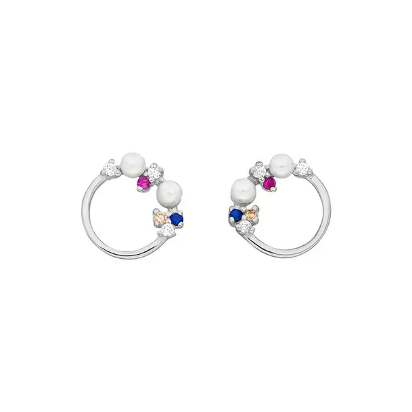 Leaf Jewelry Ohrstecker Mini CANDY, 925 Sterlingsilber Begrenzt auf 3 Tage