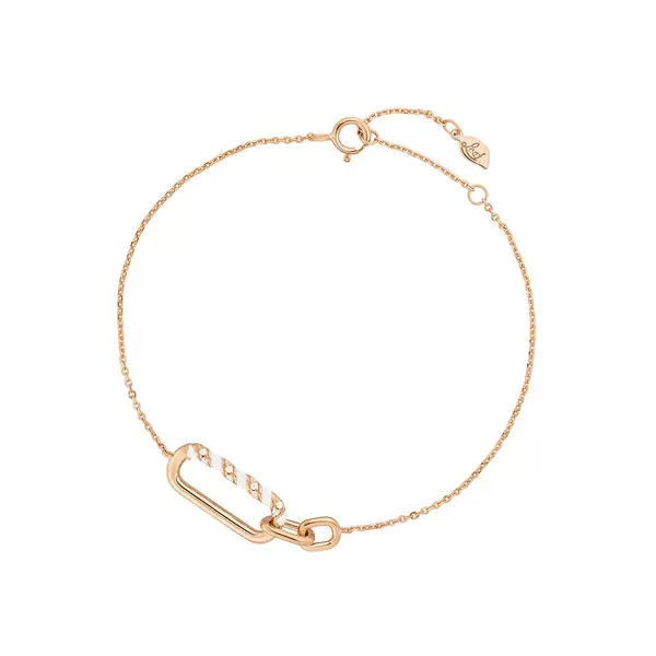 Leaf Jewelry Silber Armkette, Rosegold, Neon Twist Top Angebot