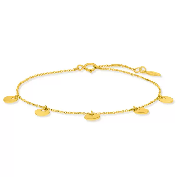 Leaf Jewelry Armkette Platelet, 14 K Gelbgold Discount Store für neue Produkte