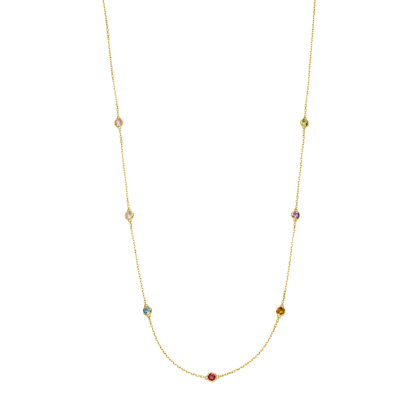 Leaf Jewelry Halskette Fine Gems, 14K Gelbgold Bestseller
