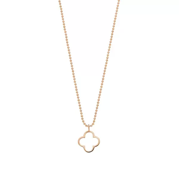 Leaf Jewelry Halskette GENTLE CLOVER, 14 K Rosegold Bis zu 55% Rabatt
