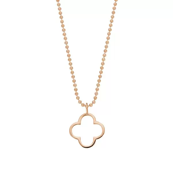 Leaf Jewelry Halskette GENTLE CLOVER, 14 K Rosegold Bis zu 55% Rabatt