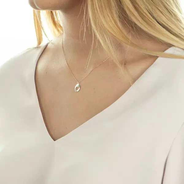 Leaf Jewelry Halskette Heart, 14 K Rosegold 50% Rabatt für begrenzte Zeit