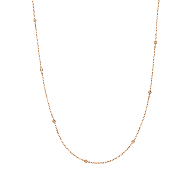 Leaf Jewelry Halskette Beads, 14K Rosegold Exklusive Angebote