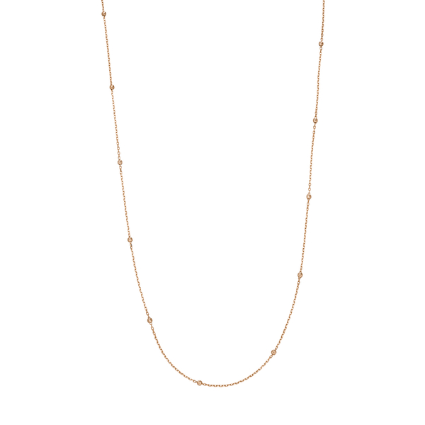 Leaf Jewelry Halskette Beads, 14K Rosegold Exklusive Angebote