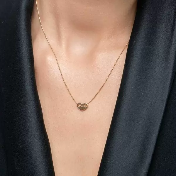 Leaf Jewelry Halskette Heart, 14 K Gelbgold JETZT KAUFEN