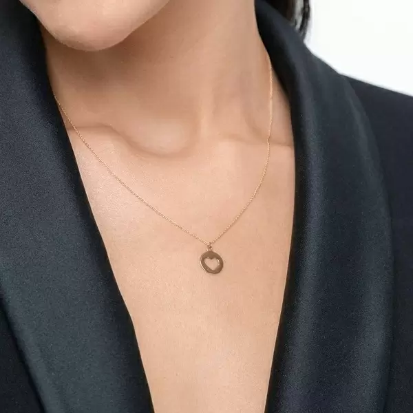 Leaf Jewelry Halskette Heart, 14 K Gelbgold Fabrikladen