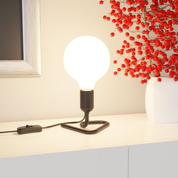 E27 LED Leuchtmittel, G125, warmweiß (2700 K), 6,2 W, 845lm, Milchglas extra matt Nur für heute