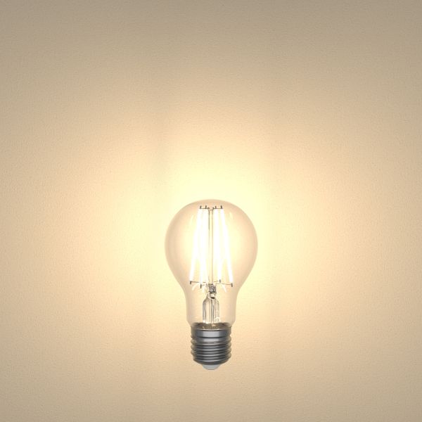 E27 LED Leuchtmittel, A60, 7,1 W, 3-Stufen-Dimmer (Lichtfarbe wählbar) Vierteljährliche Förderung
