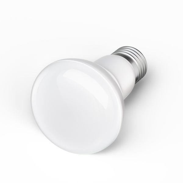 E27 LED Leuchtmittel, R63, warmweiß (2700 K), 8 W, 750lm, matt Speichern exportieren