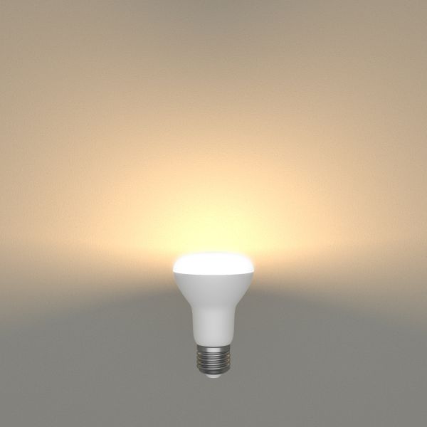 E27 LED Leuchtmittel, R63, warmweiß (2700 K), 8 W, 750lm, matt Speichern exportieren