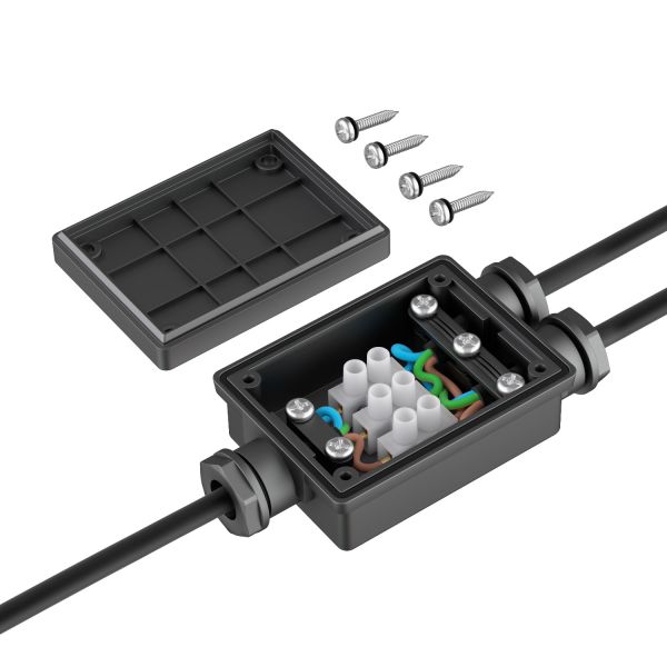 2-fach Kabelverbinder für außen, IP68, Muffe für 6 - 8mm Kabel-Durchmesser Exklusive Angebote
