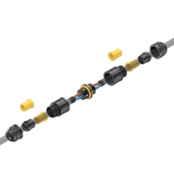 Kabelverbinder für außen, IP68, Muffe für 5 - 12mm Kabel-Durchmesser Bestseller