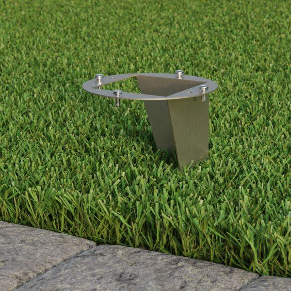 Garten-Erdspieß, für Gartensäulen, edelstahl, 20cm, 110mm Ø Wochenangebot